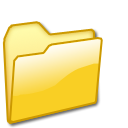 128x128 Closed Folder Icon Images