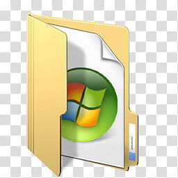 256x256 Windows Live For Xp, Yellow Folder Icon Transparent