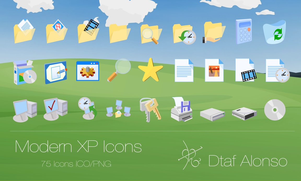 1152x693 Metro Xp Icon Pack