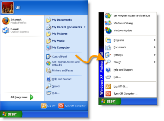 338x250 How To Change The Windows Xp Start Menu