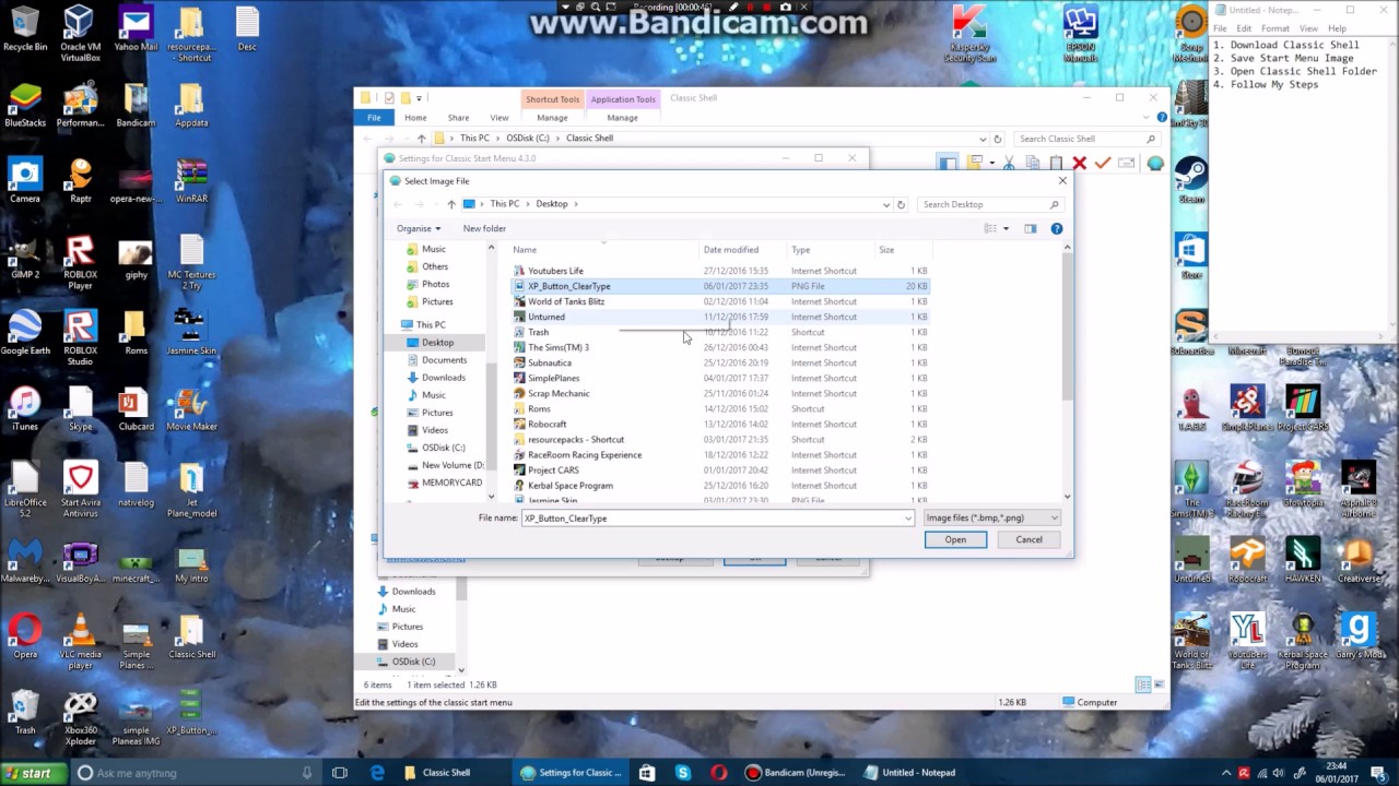 1280x720 How To Get Windows Xp Start Menu And Start Button In Any New