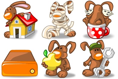 390x260 User Icon Rabbit Xp Iconset Flameia Design