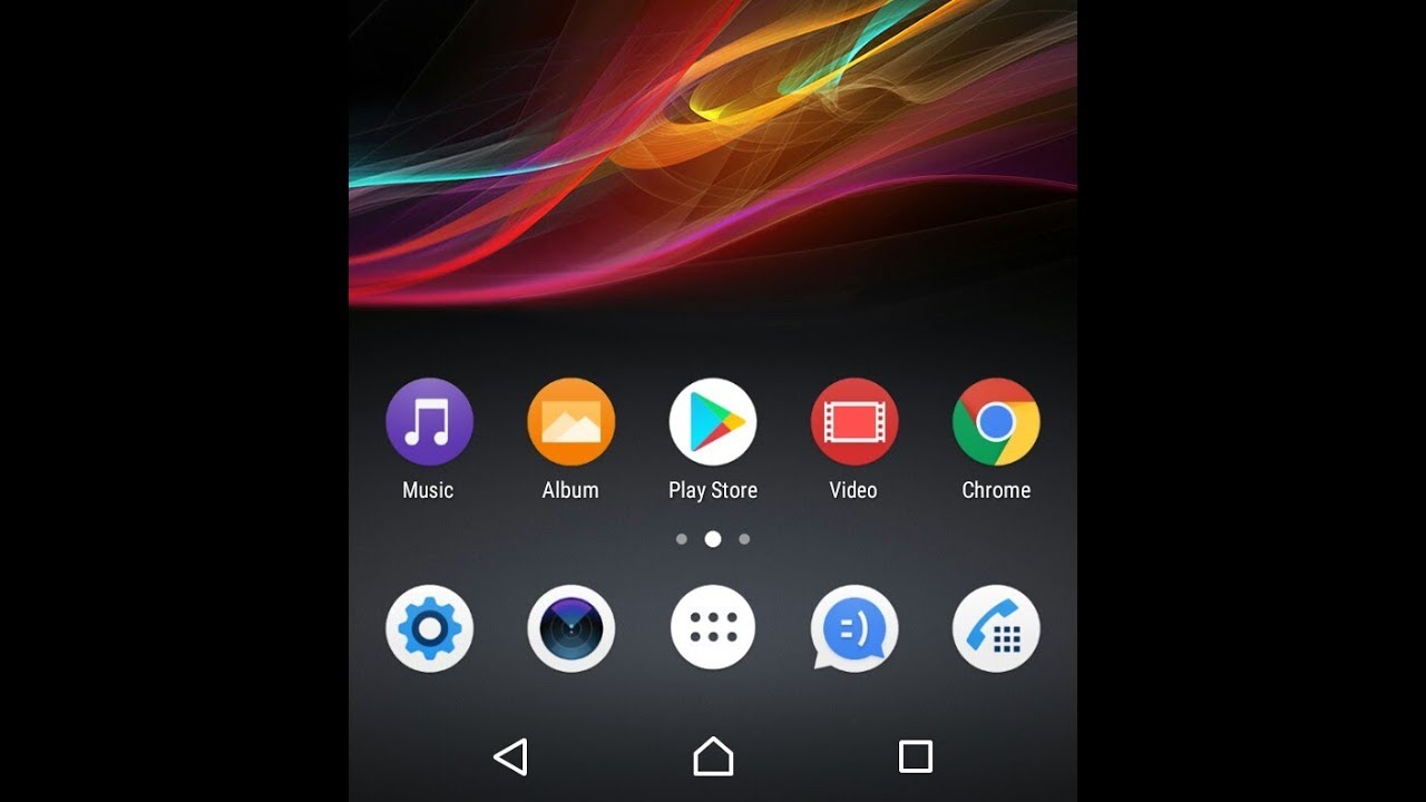 1280x720 Sony Xperia Icons Pack For Older Xperia Devices