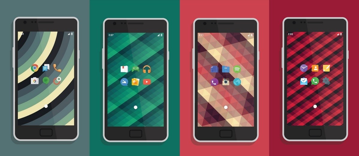 1198x522 Best Icon Packs Themes For Android Available For Free