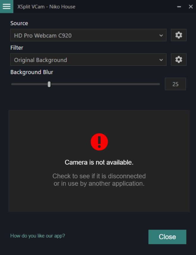 659x858 My Webcam Doesn't Work With Xsplit Vcam Xsplit Support