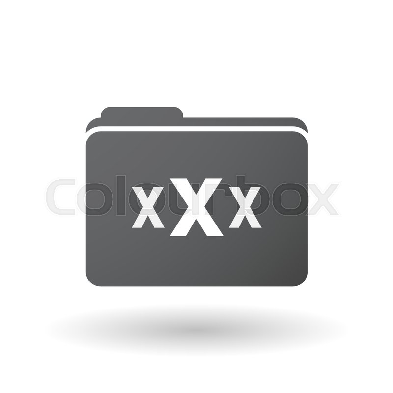 800x800 Illustration Of An Isolated Folder Stock Vector Colourbox