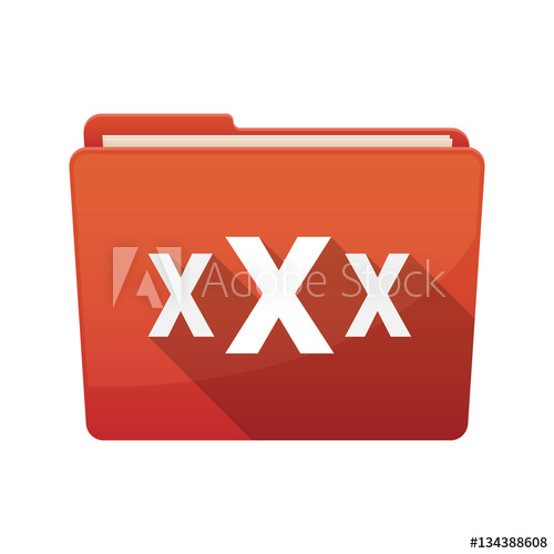 500x500 Isolated Folder With A Xxx Letter Icon