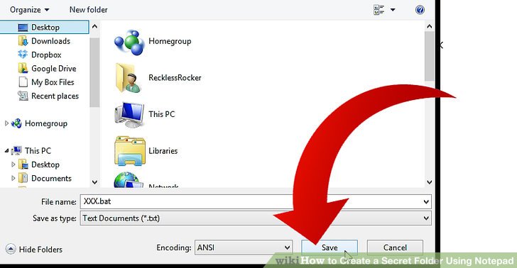 728x378 How To Create A Secret Folder Using Notepad