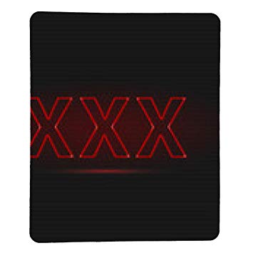 355x355 Xxx Glowing Icon Adult Content Mousepad