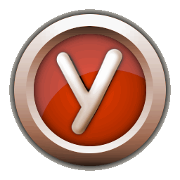 256x256 Metallic Y Icon