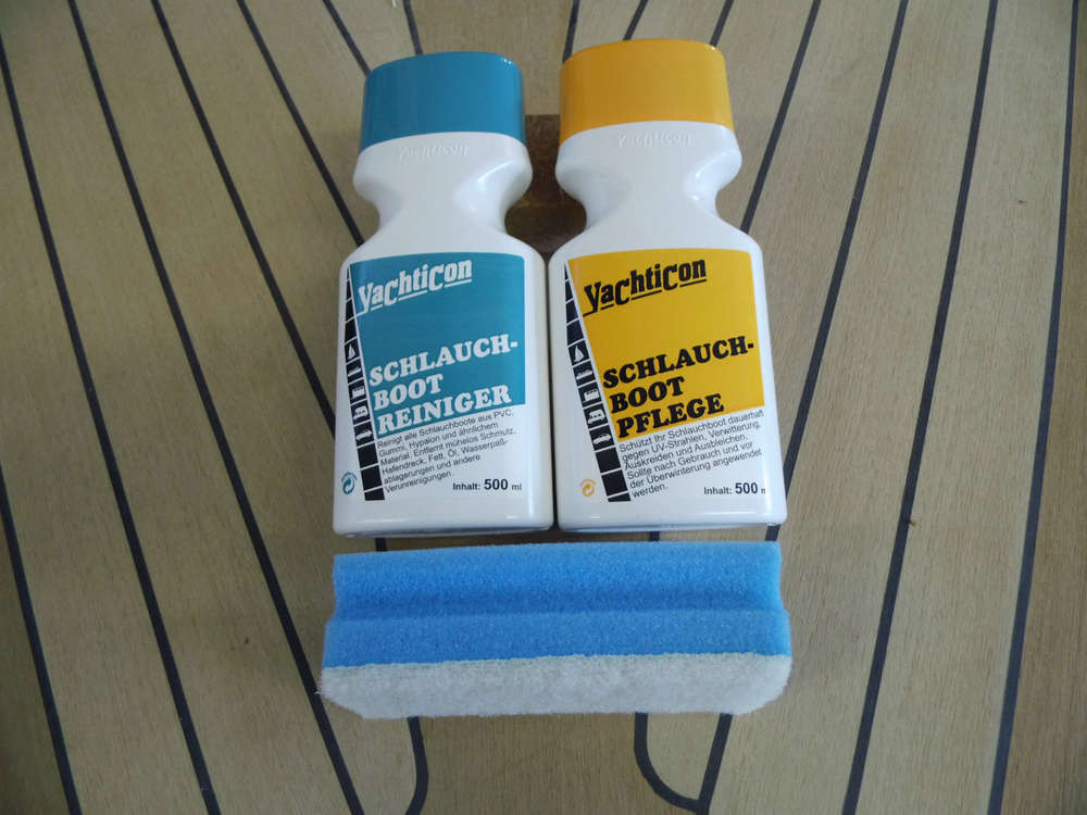 1000x750 Yachticon Schlauchboot Set Reinigung Pflege