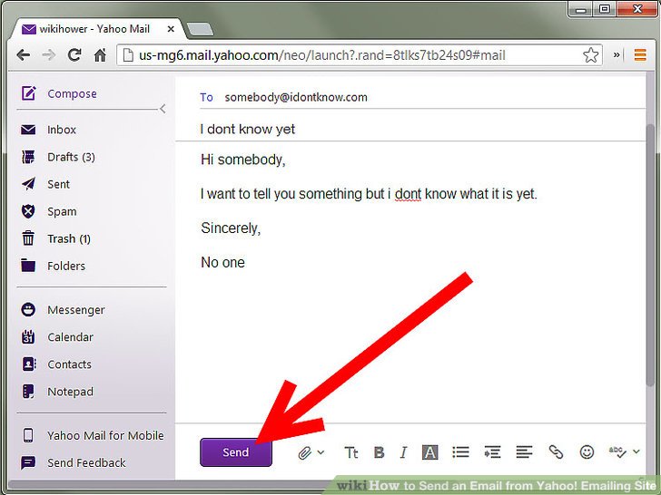728x546 How To Send An Email From Yahoo! Emailing Site Steps