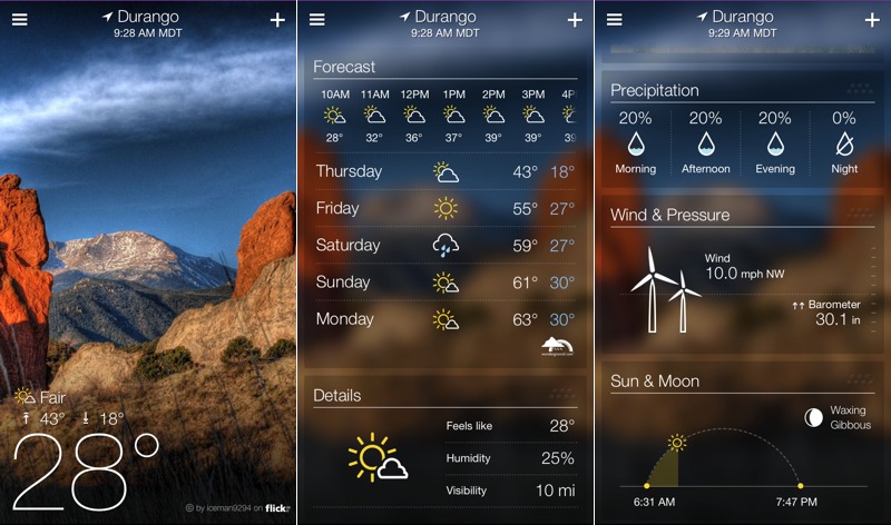 800x472 Yahoo Launches Standalone Iphone Weather App, Brings Dedicated