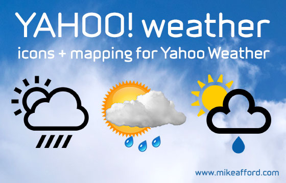 560x360 Yahoo Weather Icons Mike Afford Media