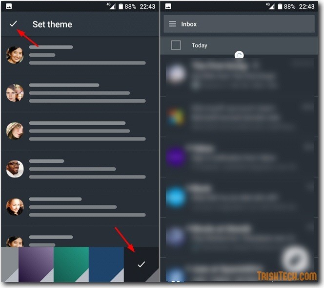 664x589 How To Enable Dark Mode In Yahoo Mail Android App