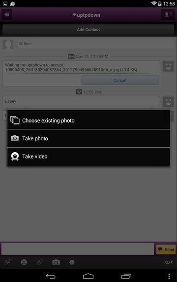 360x573 Yahoo Messenger For Android