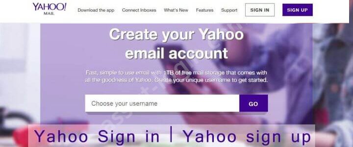 720x300 Sign Up To Yahoo Mail Create New Yahoo Account