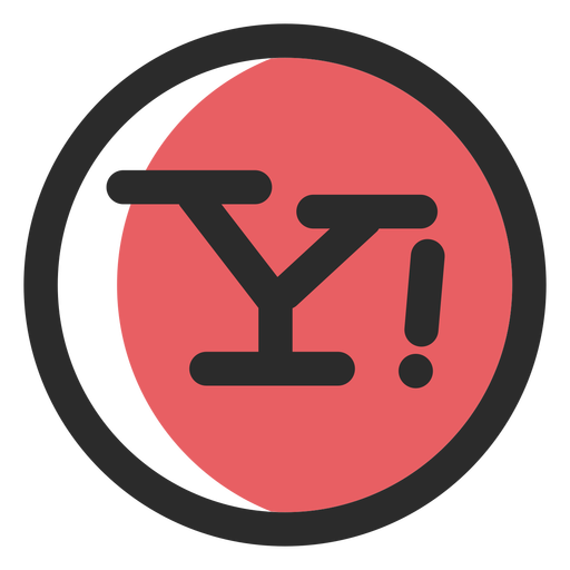 Yahoo Colored Stroke Icon 512x512 Yahoo Colored Stroke Icon