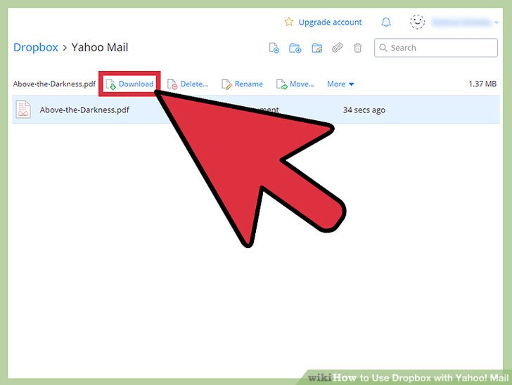 728x548 How To Use Dropbox With Yahoo! Mail Steps