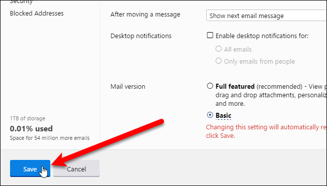 650x371 How To Switch Between The Full And Basic Versions Of Yahoo Mail