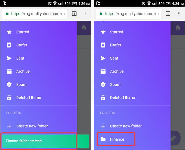 650x526 How To Make Yahoo! Mail Folders