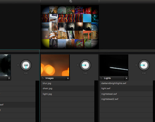505x398 Mute Vj Open Source, Flashflex Based Visual App Integrates