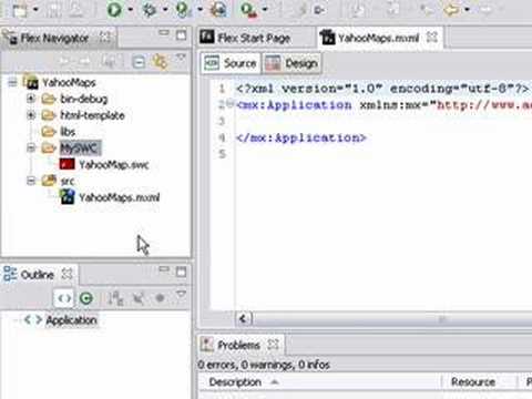 480x360 Yahoo Maps In Adobe Flex
