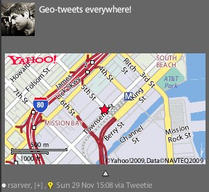 301x277 Tweetdeck Chooses Yahoo Maps To Show Geo Tweets Programmableweb