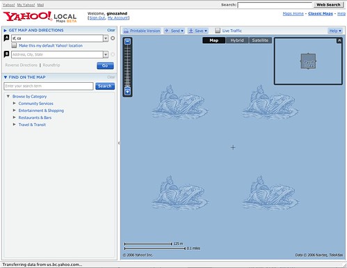 499x385 Yahoo! Maps Easter Egg Hint West Of The Golden Gate