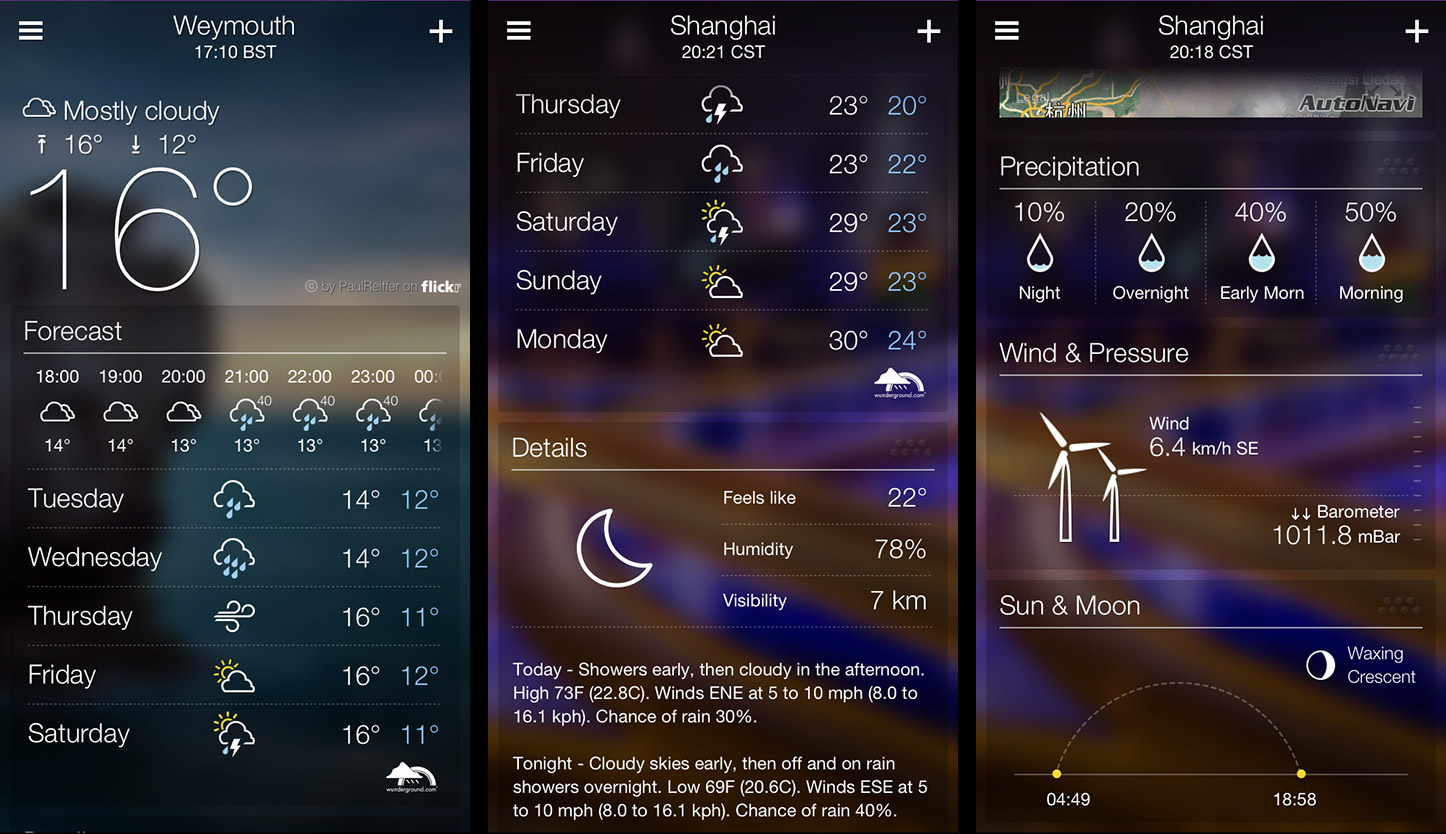 Погоду на столе. Yahoo weather. Yahoo погода. Яху погода приложение. Yahoo iphone weather.