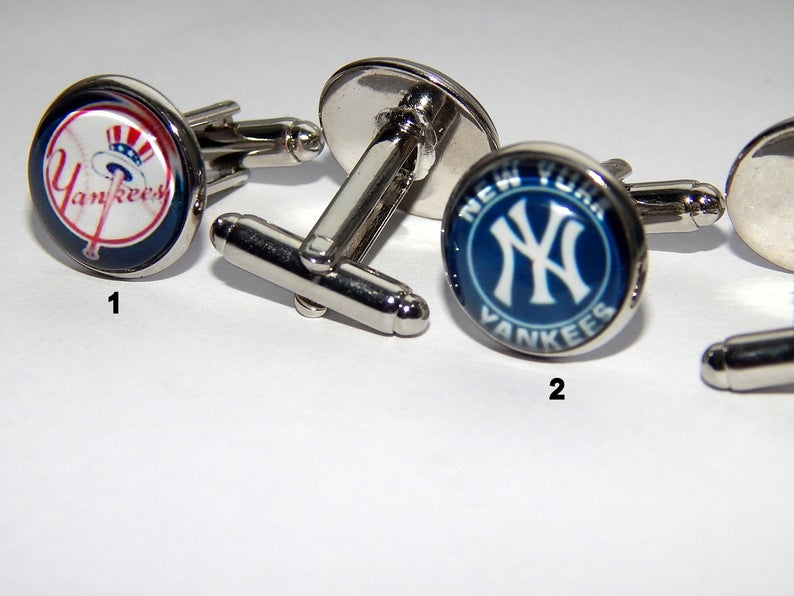 794x596 Ny Yankees Symbol Cufflinks Ny Yankees Emblem Ny Yankees Etsy