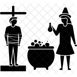 256x256 Halloween Yard Icon Of Glyph Style