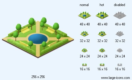 464x280 Yard Icon Large Home Icons