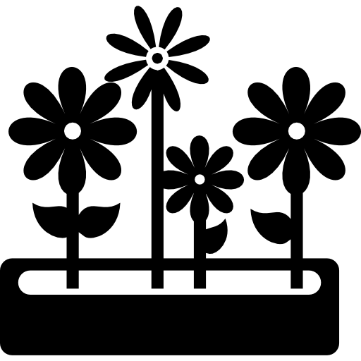 512x512 Flowers Pot Of Yard Icons Free Download