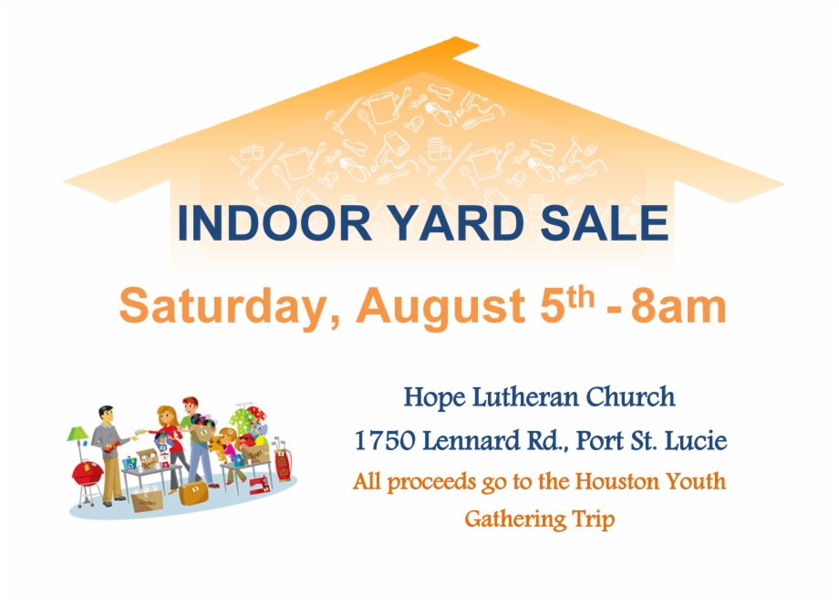 920x665 Indoor Yard Sale