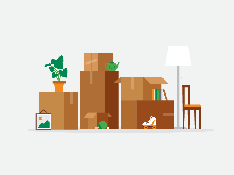 800x600 Yard Sale Iconography In Moving Boxes, Box Icon, Yard Sale