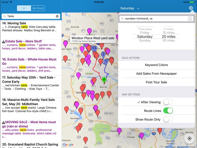 643x482 Yard Sale Treasure Map On The App Store