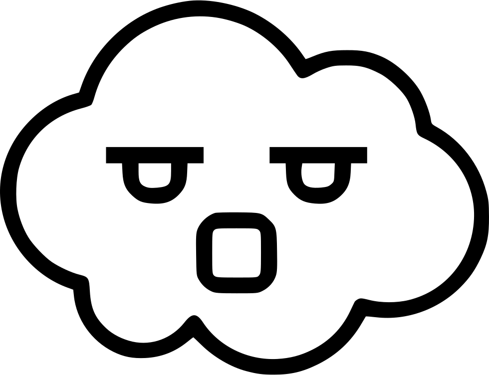 980x752 Cloud Angry Yelling Png Icon Free Download