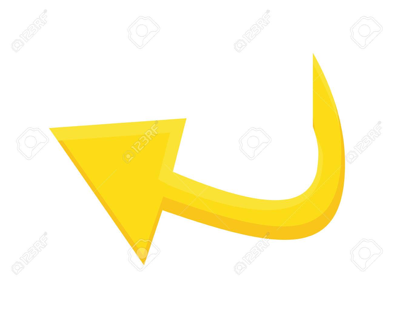 1300x1049 Yellow Arrow Icon