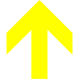 256x256 Yellow Arrow Icon