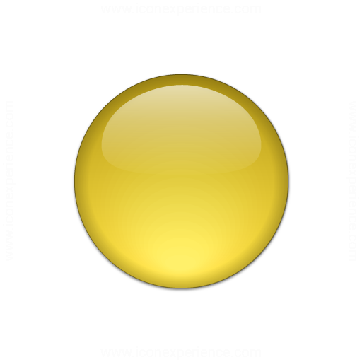 512x512 Iconexperience V Collection Bullet Ball Glass Yellow Icon