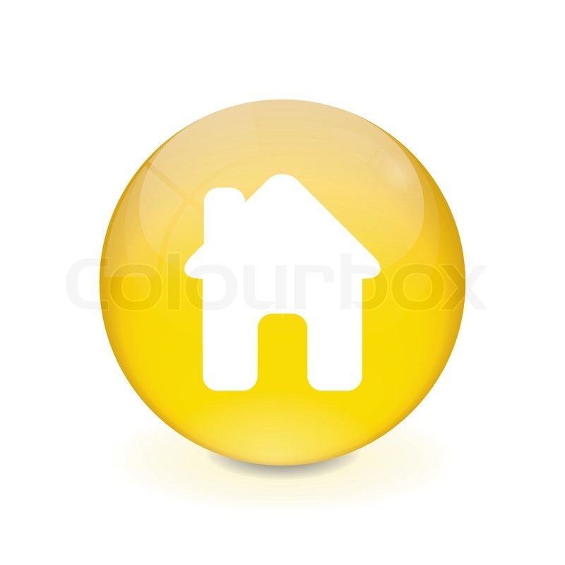 800x800 Round Yellow Button