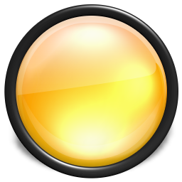 256x256 Yellow Button Icon