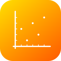 256x256 Dot Icon Of Glyph Style