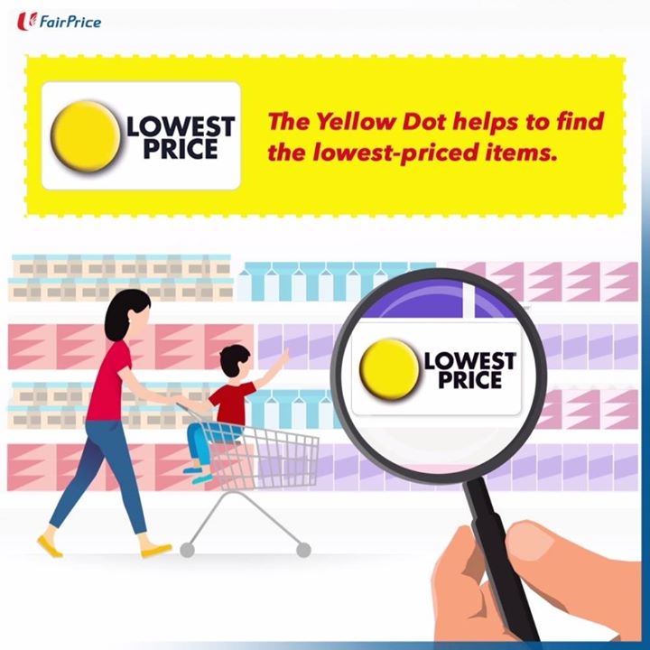 720x720 Ntuc Fairprice Look Out For Our Yellow Dot Icon To Help You