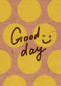 198x278 Yellow Dot Kraftpaper