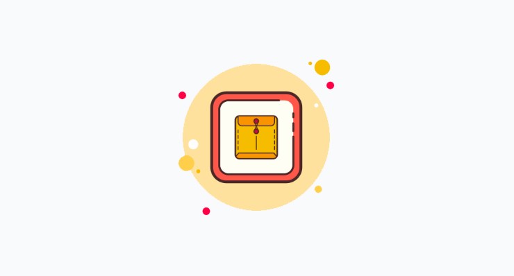 Yellow Email Icon