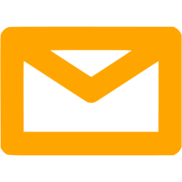 256x256 Orange Email Icon