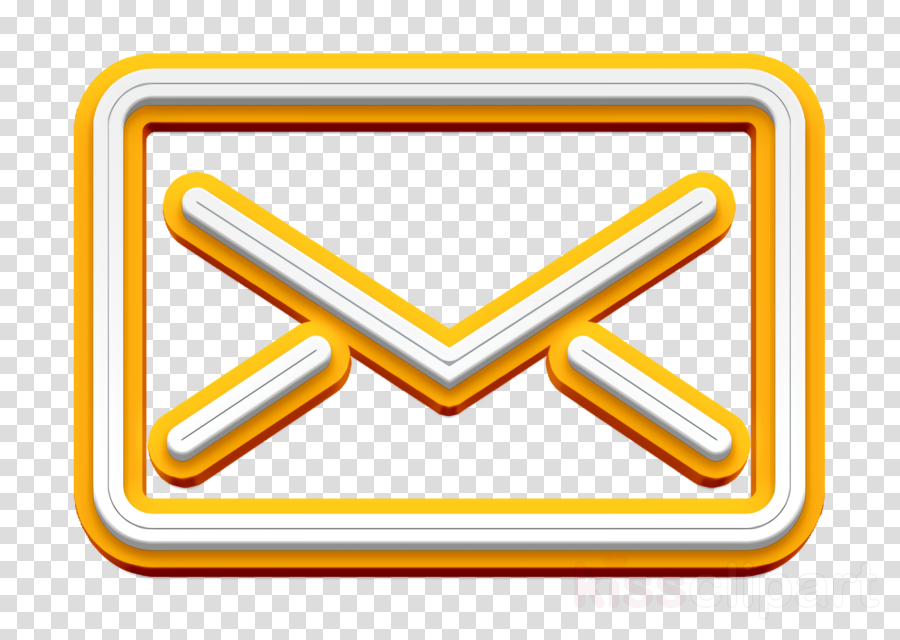 Yellow Email Icon at Vectorified.com | Collection of Yellow Email Icon ...