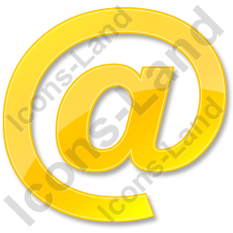 256x256 Email Yellow Icon, Pngico Icons